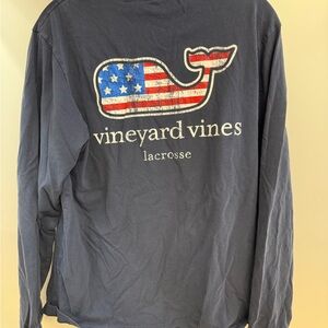 Vineyard Vines Dark Blue Cotton Tee